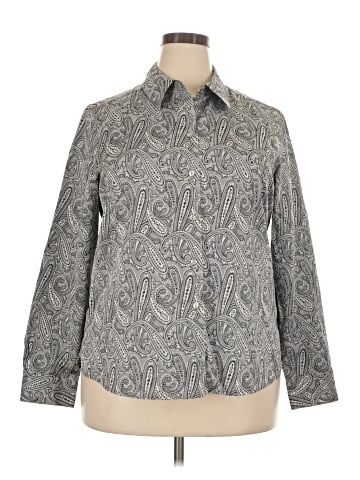 Foxcroft Long Sleeve Blouse (view 1)