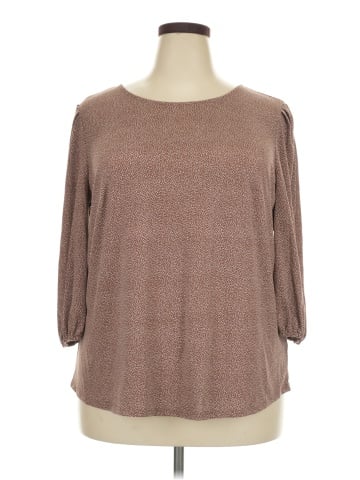 Adrianna Papell 3/4 Sleeve T-Shirt (view 1)