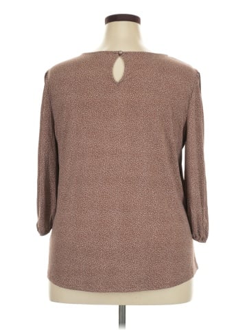 Adrianna Papell 3/4 Sleeve T-Shirt (view 2)