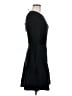 Theory Solid Black Casual Dress Size M - photo 4