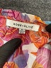Rose + Olive 100% Polyester Tropical Pink Short Sleeve Blouse Size XL - photo 7
