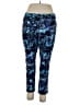 Mossimo Print Blue Active Pants Size 18 - photo 1