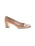 Prada 100% Patent Leather Tan Heels Size EU 40 - photo 1