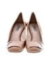 Prada 100% Patent Leather Tan Heels Size EU 40 - photo 2