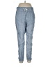 Athleta 100% Linen Blue Linen Pants Size 10 - photo 1