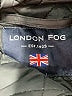 London Fog 100% Polyester Argyle Black Coat One size - photo 6