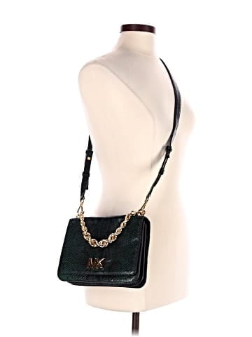 MICHAEL Michael Kors Leather Crossbody Bag (view 2)