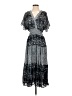 J Gee Paisley Blue Cocktail Dress Size S - photo 1