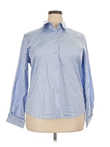 Foxcroft Long Sleeve Blouse (view 1)