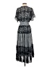 J Gee Paisley Blue Cocktail Dress Size S - photo 2