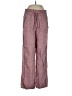 Athleta 100% Linen Burgundy Linen Pants Size 10 - photo 1