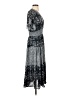 J Gee Paisley Blue Cocktail Dress Size S - photo 4