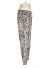 Weekends by Chico's Animal Print Ivory Casual Pants Size Lg (2) - photo 4