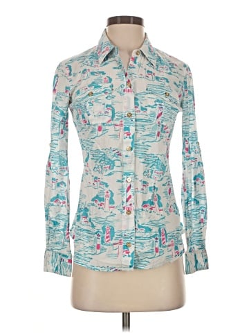 Lilly Pulitzer Long Sleeve Button-Down Shirt (view 1)