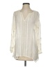 J.Jill 100% Rayon Ivory Long Sleeve Blouse Size S - photo 1