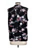 Nine West Floral Black Sleeveless Blouse Size L (estimated) - photo 2