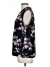 Nine West Floral Black Sleeveless Blouse Size L (estimated) - photo 5