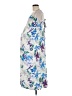 Isabel Maternity Tropical Blue Casual Dress Size M - photo 5