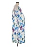 Isabel Maternity Tropical Blue Casual Dress Size M - photo 4