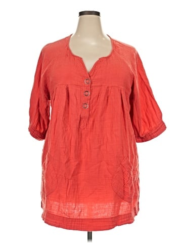 Caren Sport 3/4 Sleeve Blouse (view 1)