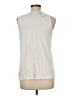 Ann Taylor 100% Polyester White Sleeveless Top Size M - photo 2