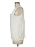 Ann Taylor 100% Polyester White Sleeveless Top Size M - photo 5