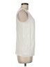 Ann Taylor 100% Polyester White Sleeveless Top Size M - photo 4