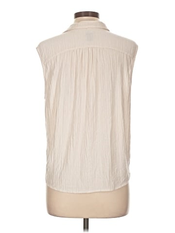 Clara Sun Woo Sleeveless Button-Down Shirt (view 2)