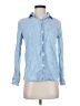 Rails 100% Lyocell Blue Long Sleeve Button-Down Shirt Size XS - photo 1