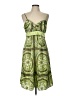 Studio Y 100% Polyester Paisley Green Casual Dress Size 11 - photo 1