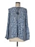 J.Jill Blue 3/4 Sleeve Blouse Size M - photo 1