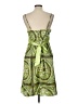 Studio Y 100% Polyester Paisley Green Casual Dress Size 11 - photo 2