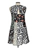 Zara Basic Print Green Cocktail Dress Size L - photo 2