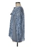 J.Jill Blue 3/4 Sleeve Blouse Size M - photo 5
