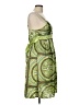 Studio Y 100% Polyester Paisley Green Casual Dress Size 11 - photo 4