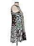 Zara Basic Print Green Cocktail Dress Size L - photo 4