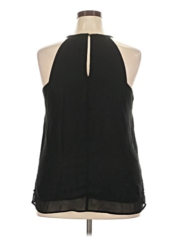 Pale Sky Sleeveless Blouse (view 2)