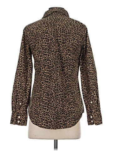 J.Crew Factory Store Long Sleeve Button-Down Shirt (view 2)