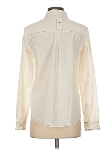 Maeve Long Sleeve Button-Down Shirt (view 2)