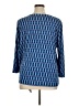 Rafaella Blue 3/4 Sleeve Top Size XL - photo 2