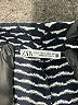 Zara Chevron-herringbone Blue Casual Pants Size L - photo 7
