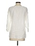 Elementz 100% Cotton Ivory 3/4 Sleeve Blouse Size S - photo 2