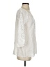 Elementz 100% Cotton Ivory 3/4 Sleeve Blouse Size S - photo 4