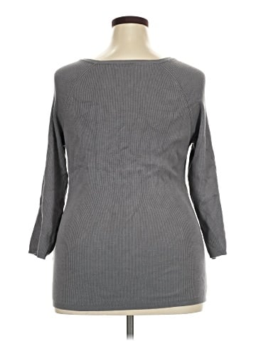 New York & Company 3/4 Sleeve Top (view 2)