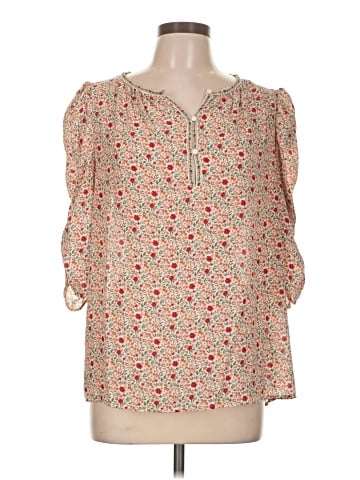Max Studio 3/4 Sleeve Blouse (view 1)