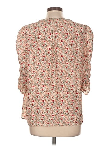 Max Studio 3/4 Sleeve Blouse (view 2)