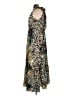 Venus 100% Polyester Animal Print Teal Casual Dress Size 16 - photo 5
