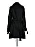 CoffeeShop 100% Polyester Black Trenchcoat Size S - photo 2