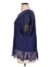 Maeve Blue Short Sleeve Top Size XL - photo 5