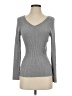 Pink Clover Gray Pullover Sweater Size S - photo 1